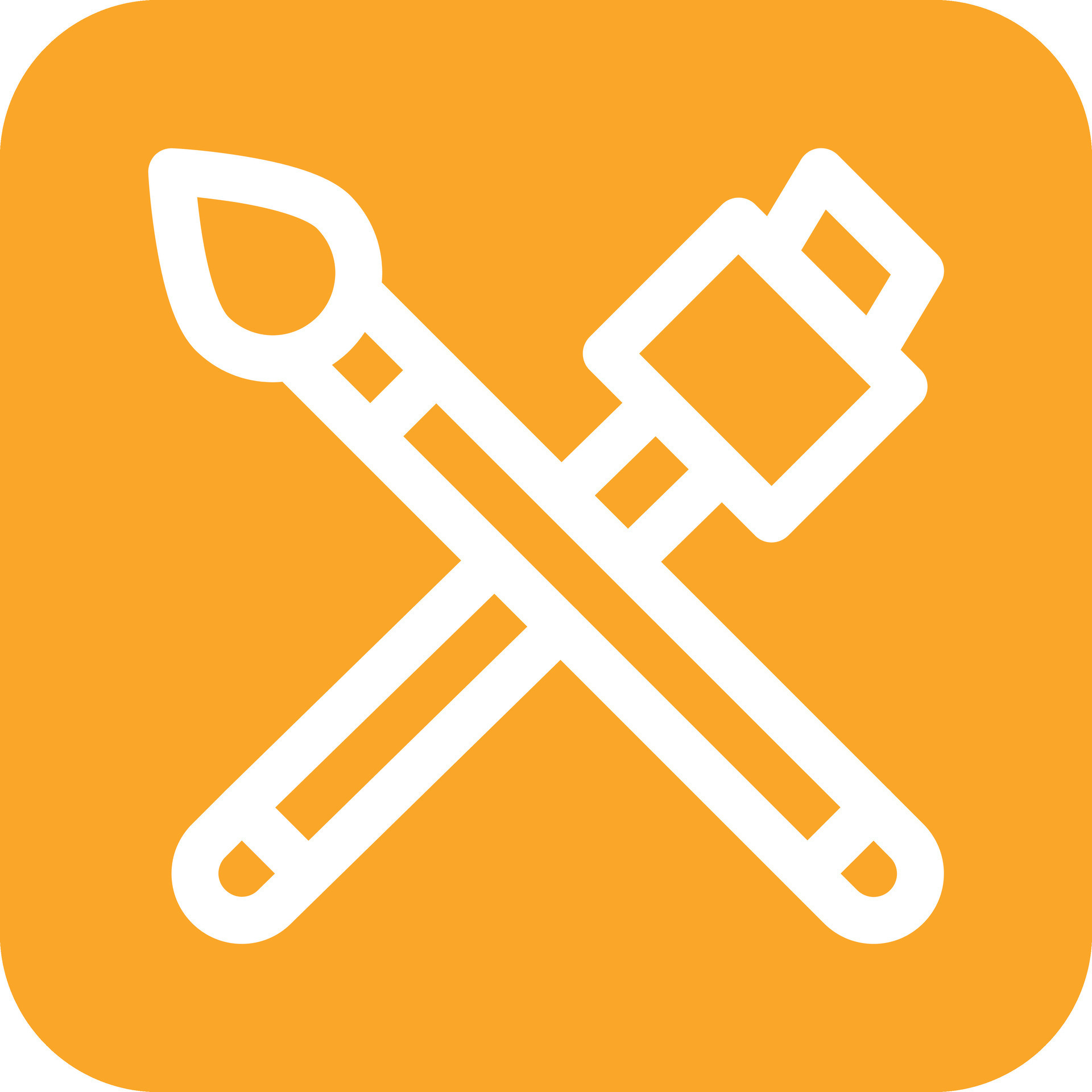 Paint Brushes Vector Icon 33151032 Vector Art at Vecteezy