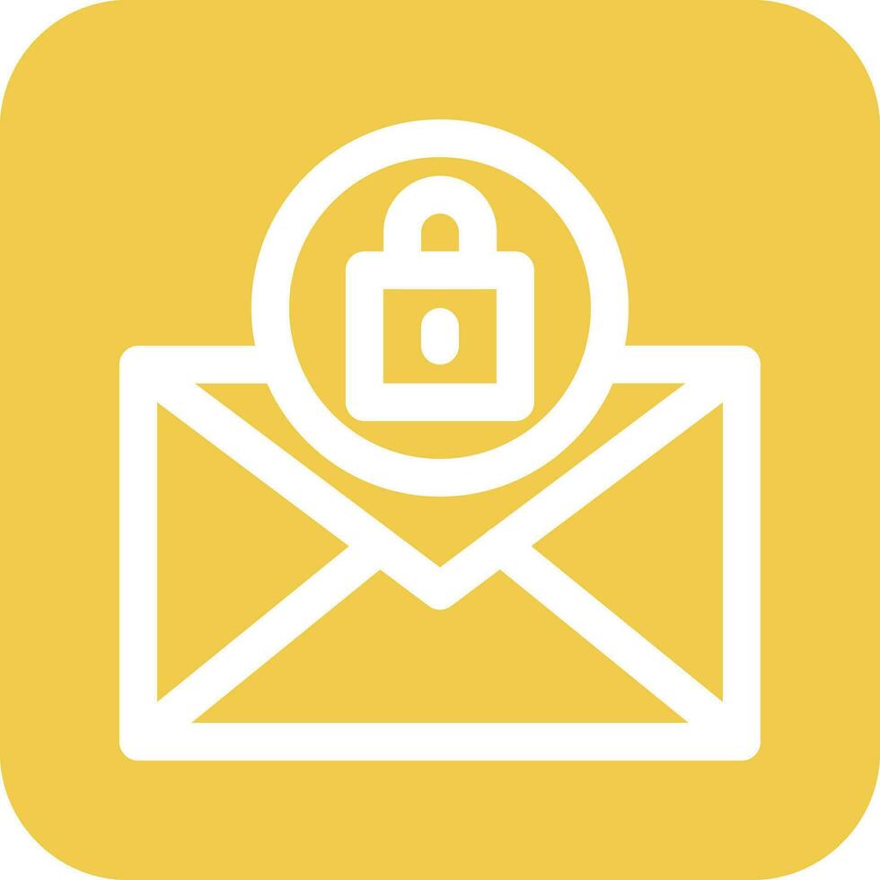 Email Security Vector Icon