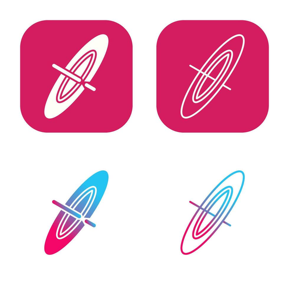 Black Hole Vector Icon