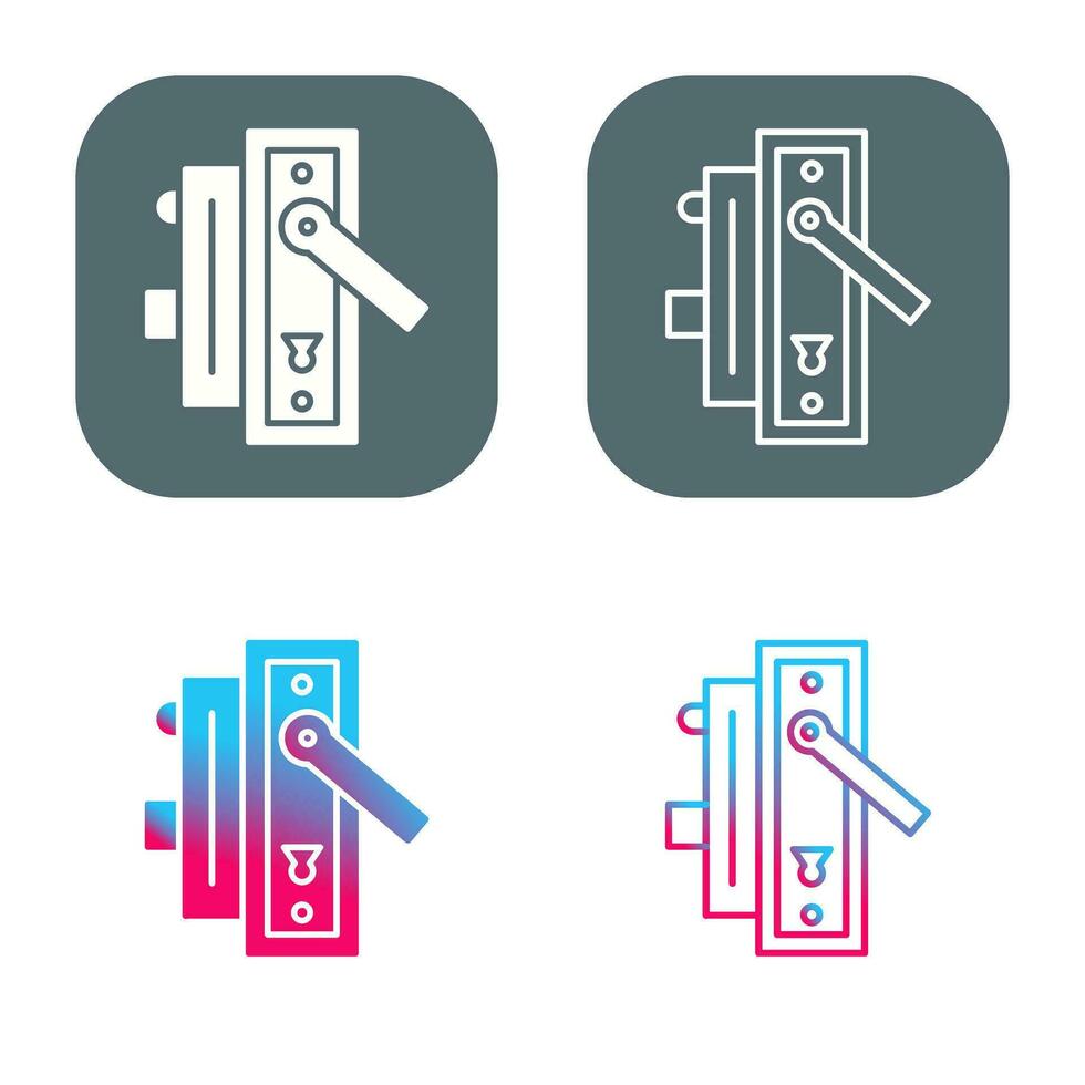 Door Handle Vector Icon