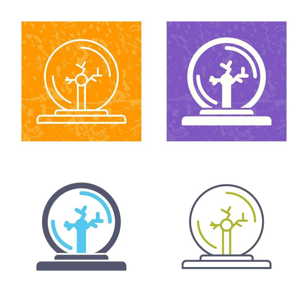 Plasma Ball Vector Icon