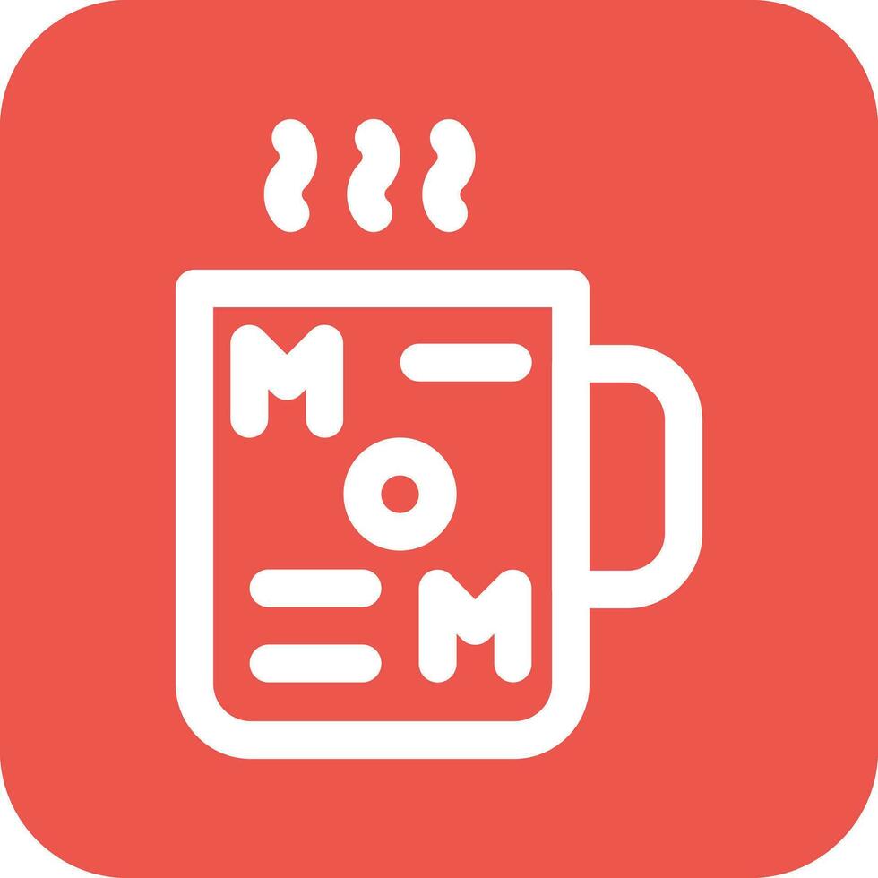 MOM Mug Vector Icon