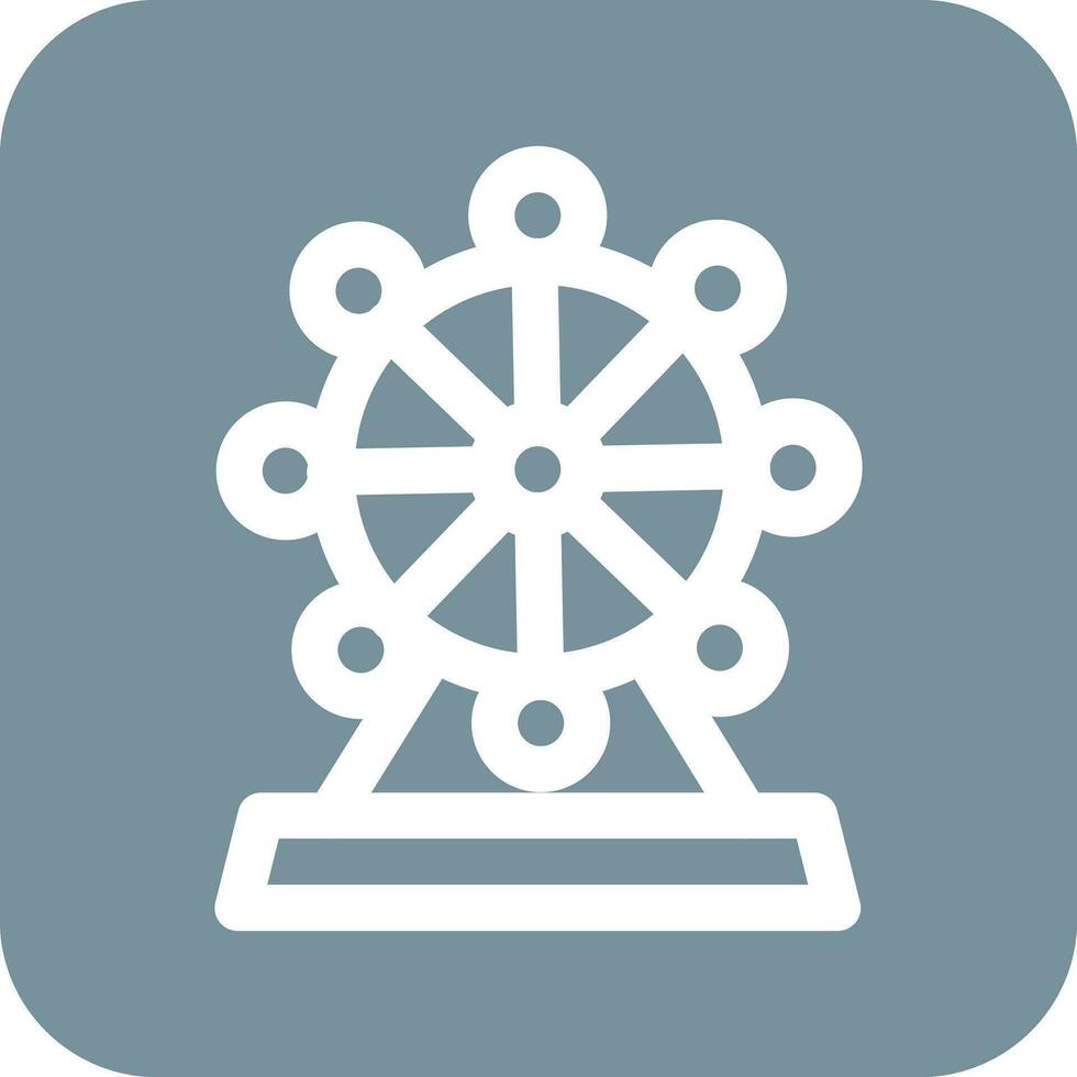 Ferris Wheel Vector Icon