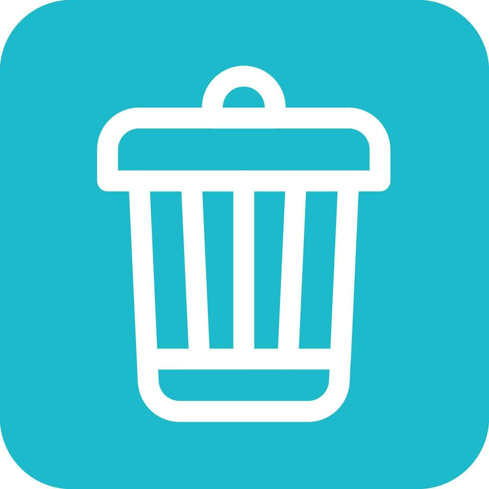 Trash Can Vector Icon