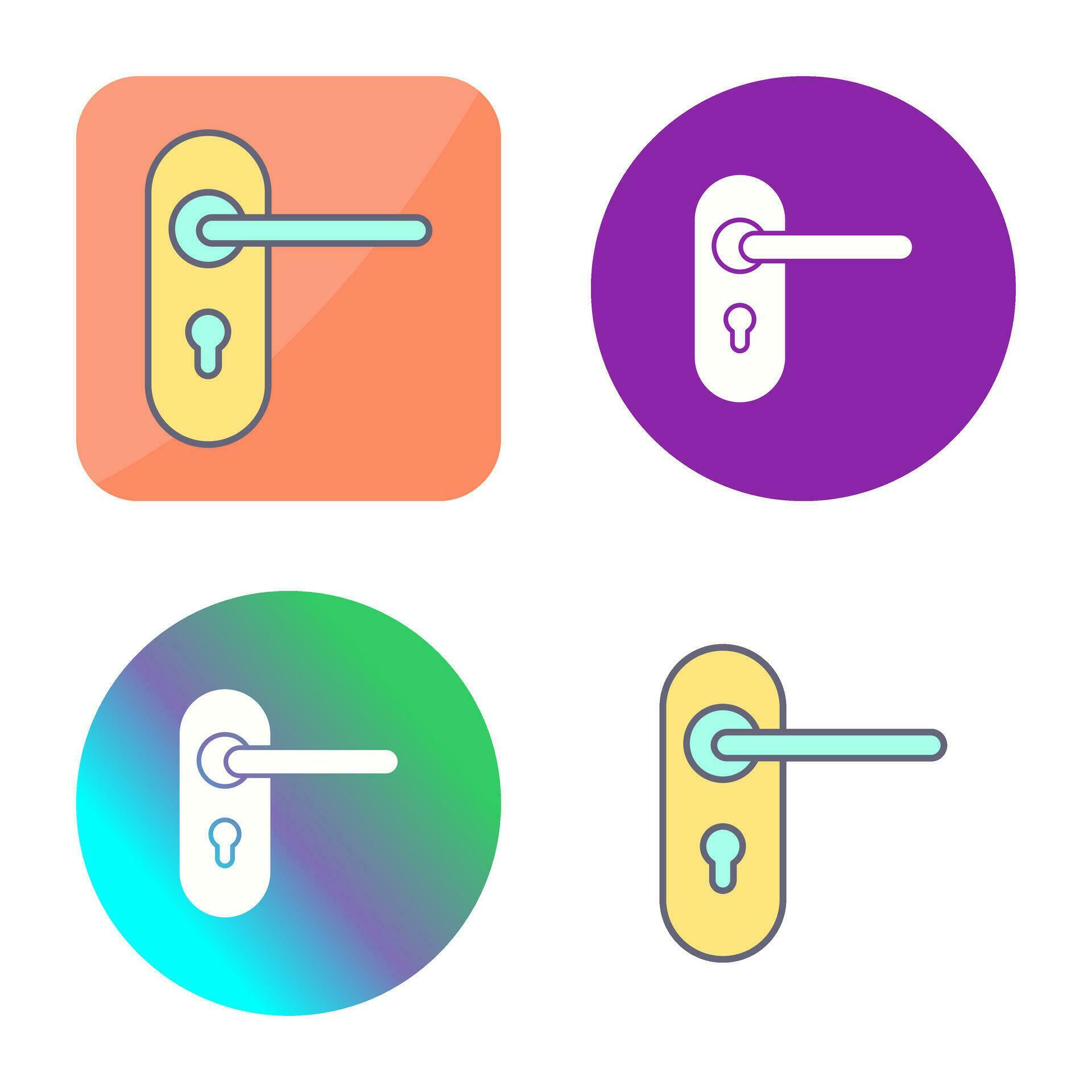 Door Lock Vector Icon 33151892 Vector Art at Vecteezy