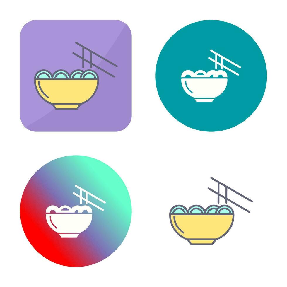 Chinese food Vector Icon