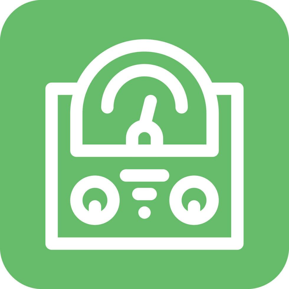 Voltmeter Vector Icon