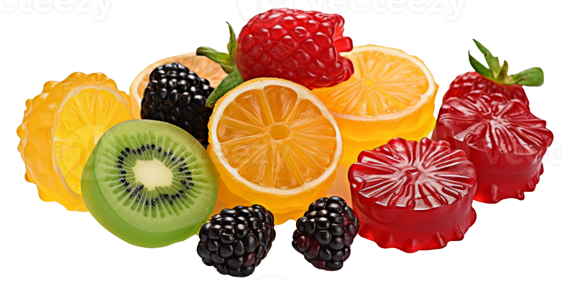 jalea Fruta mezclada pegajoso png