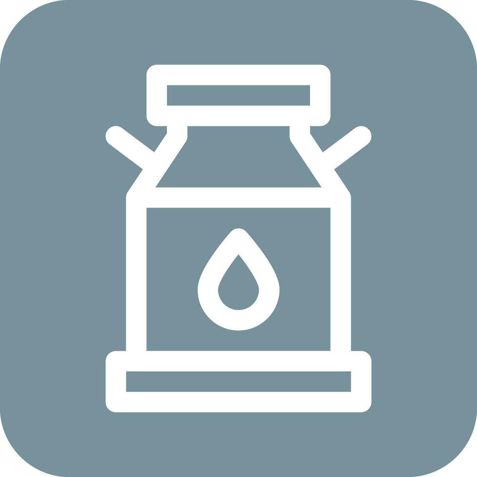 Milk Tank Vector Icon