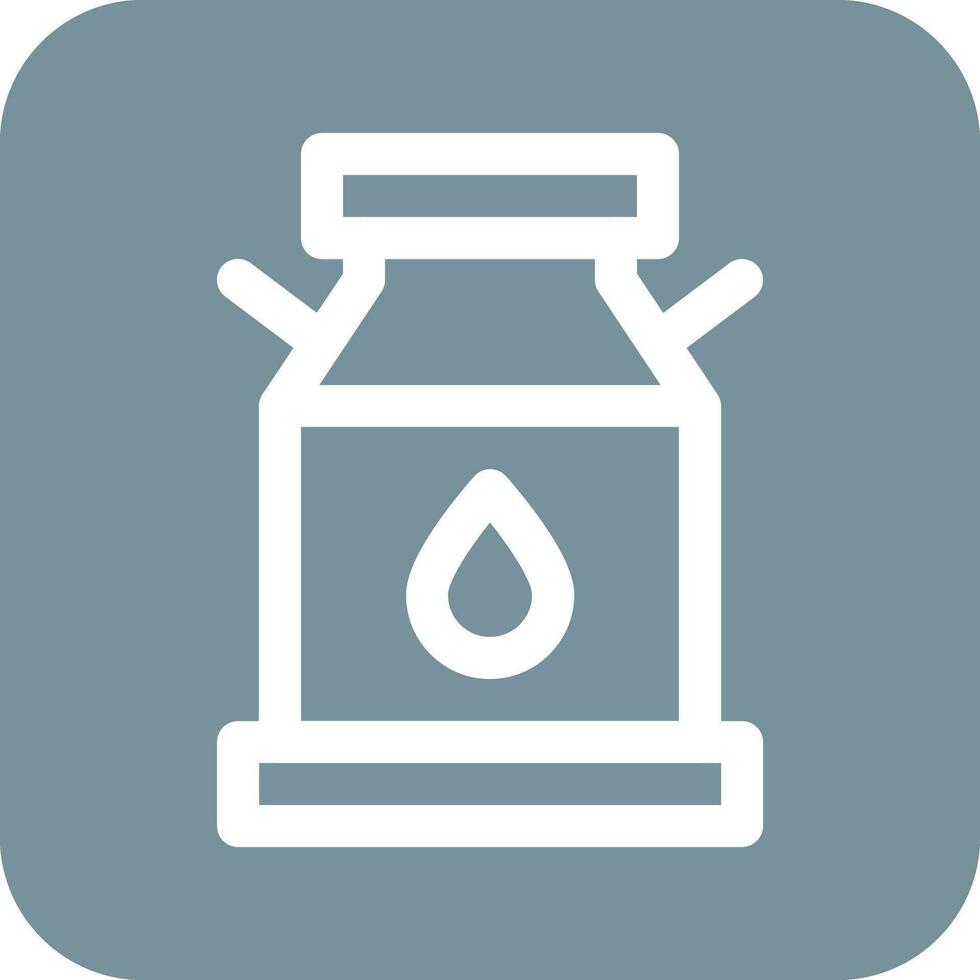 Milk Tank Vector Icon