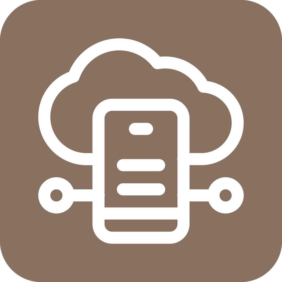 Cloud Connection Vector Icon