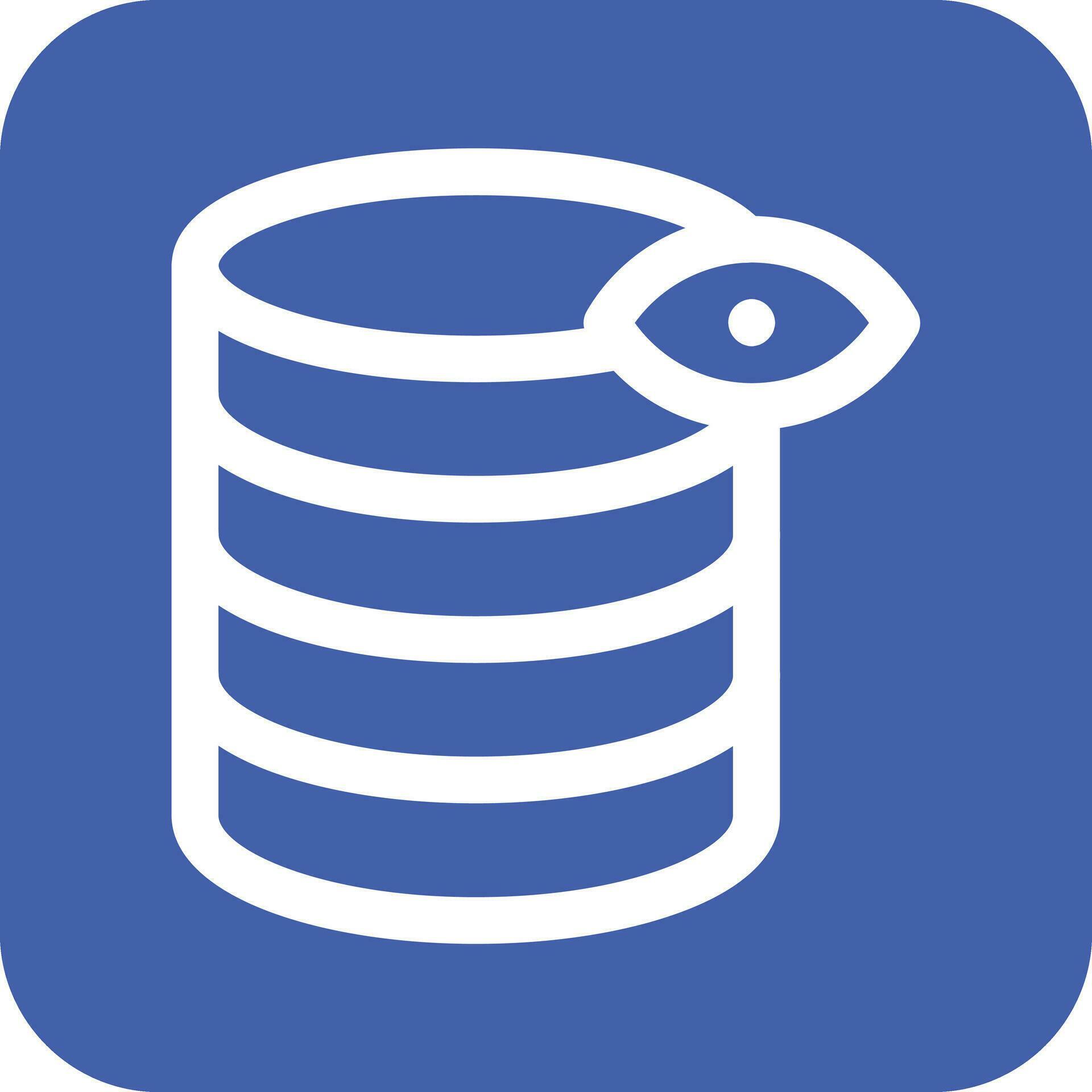 Database Vision Vector Icon 33152239 Vector Art at Vecteezy