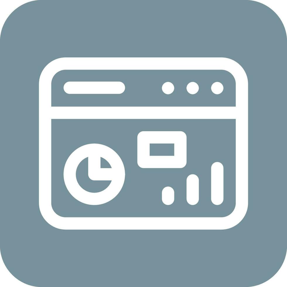 Website Dashboard Vector Icon