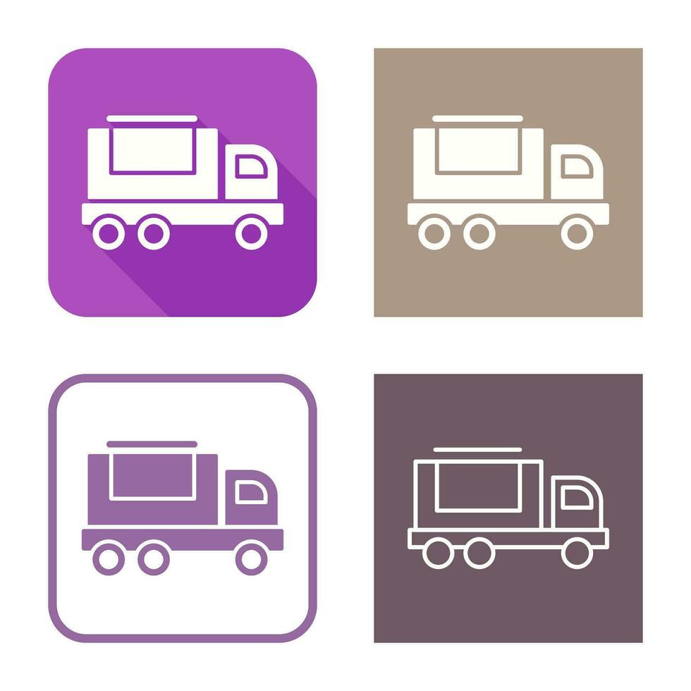 Cargo Truck Vector Icon