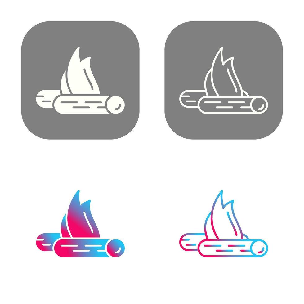 Bon Fire Vector Icon