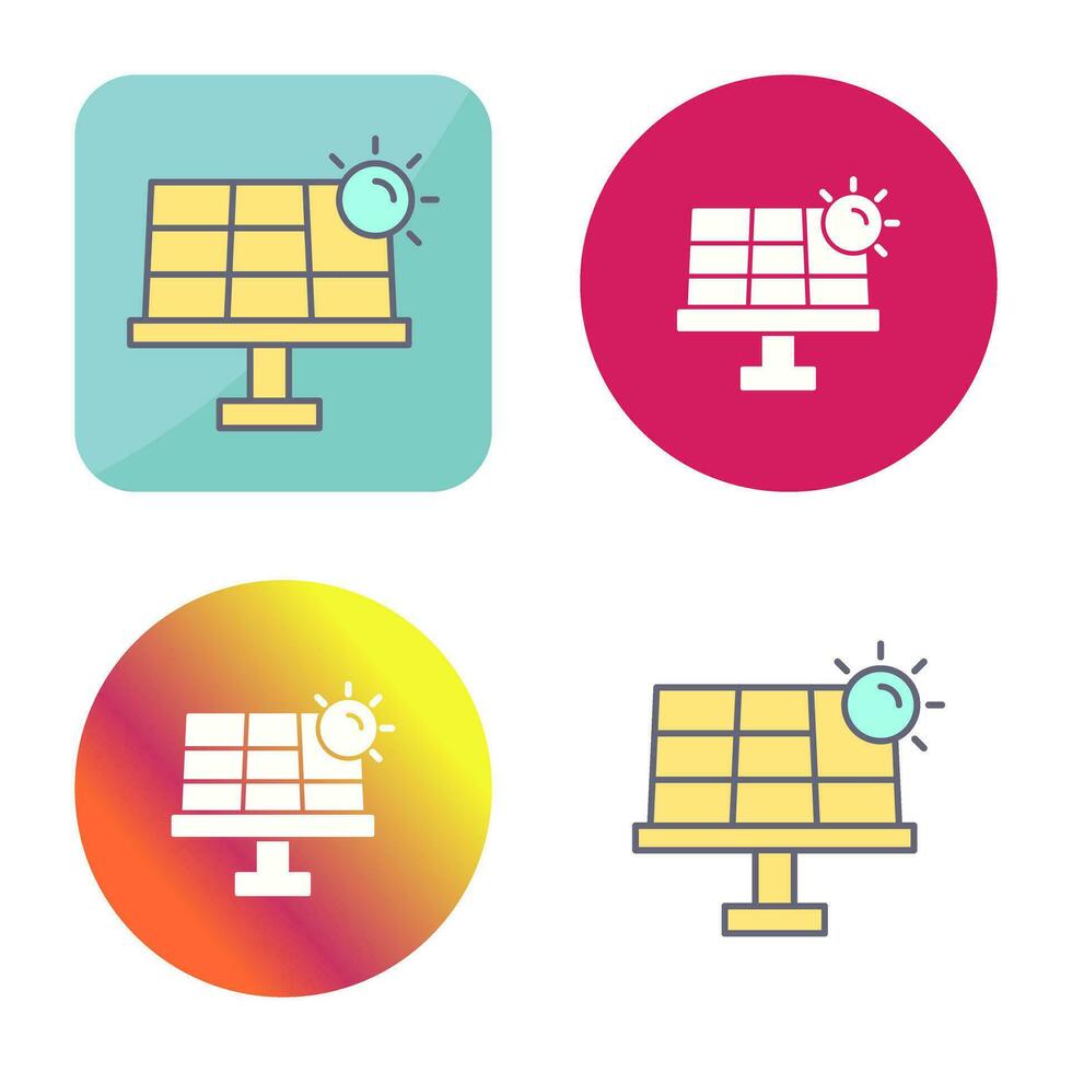 Solar Energy Vector Icon