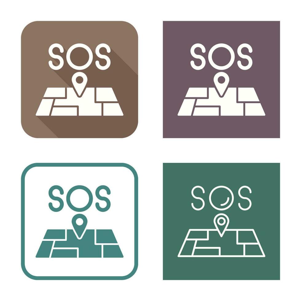 Sos Vector Icon