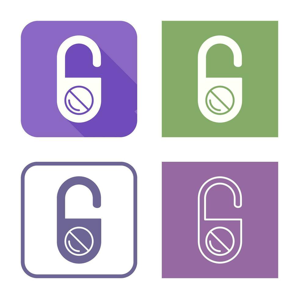 Do Not Disturb Vector Icon