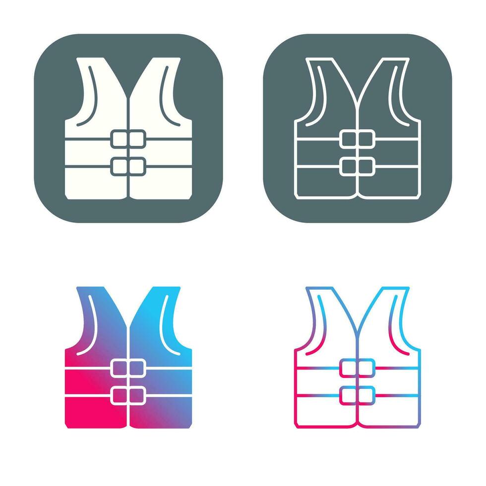 Life jacket Vector Icon