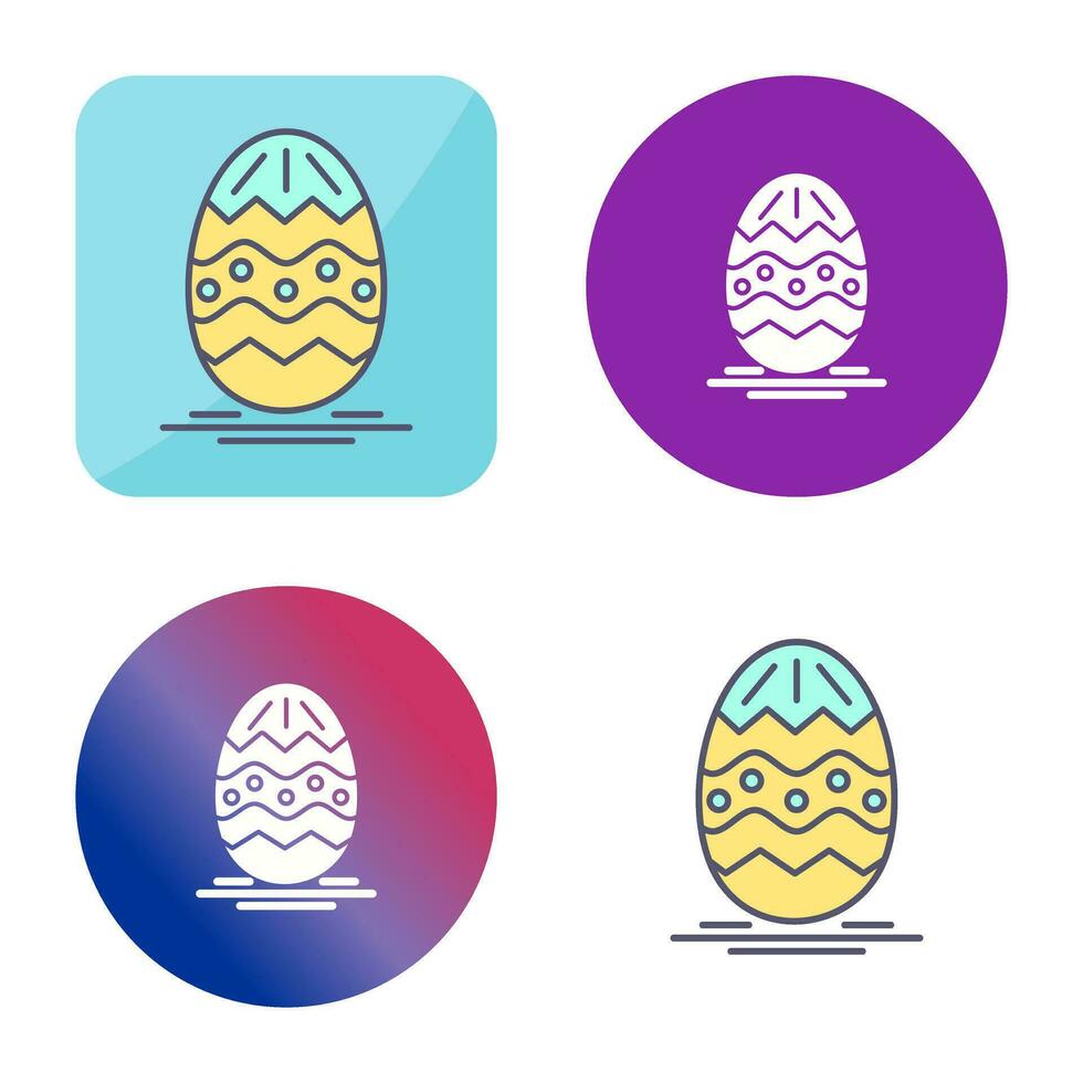 Easter Egg Vector Icon