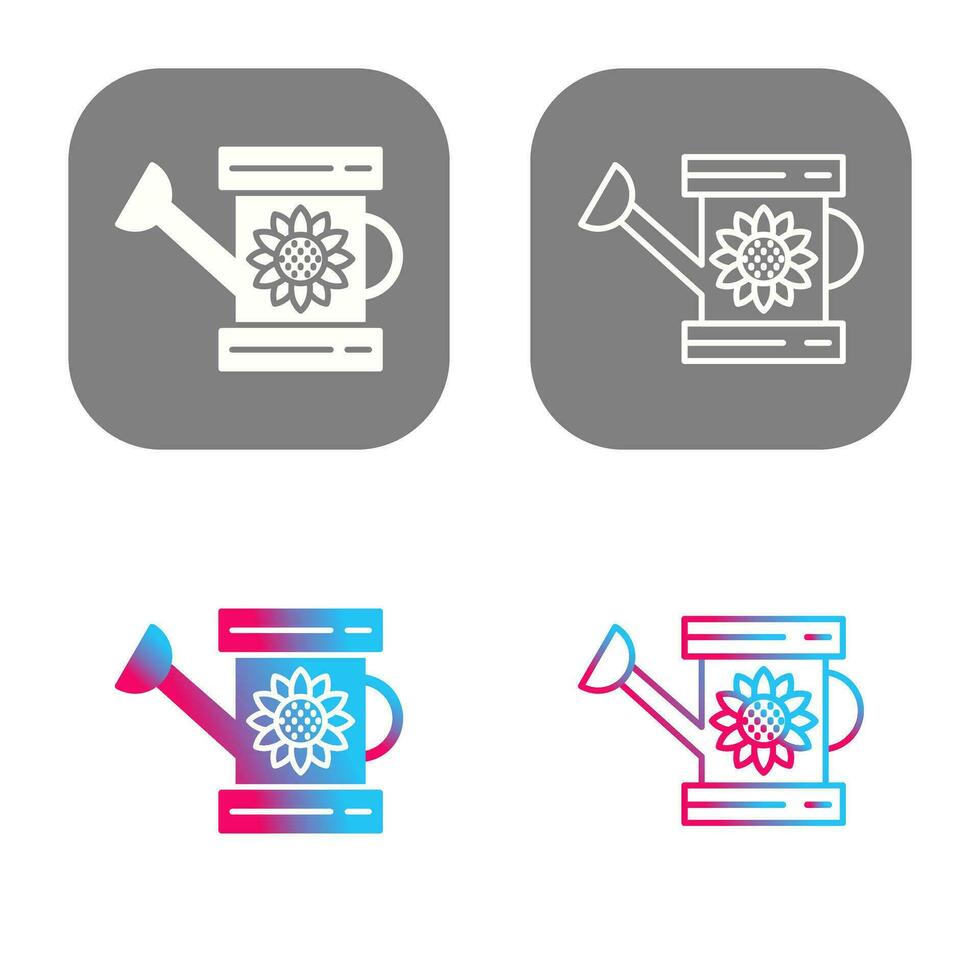Watering Can Vector Icon