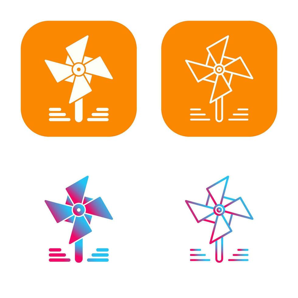 Pinwheel Vector Icon