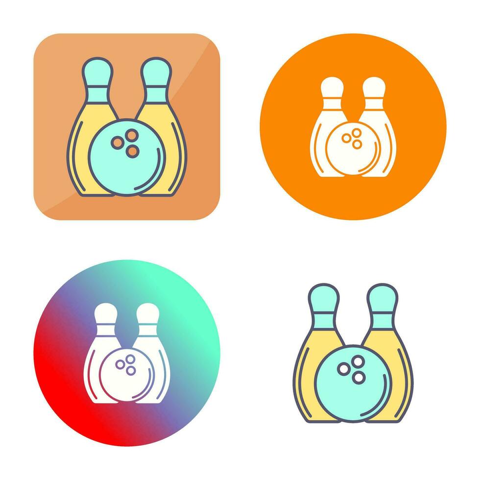 Bowling Vector Icon