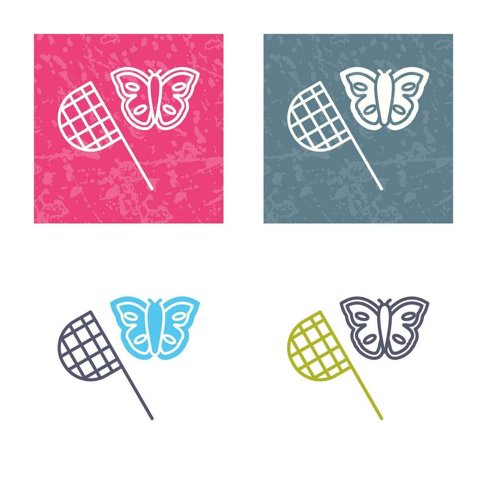 Butterfly Catcher Vector Icon