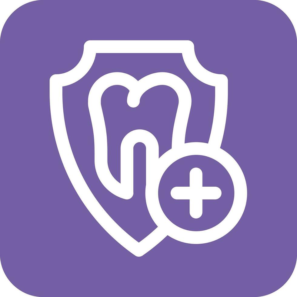 Tooth Protection Vector Icon