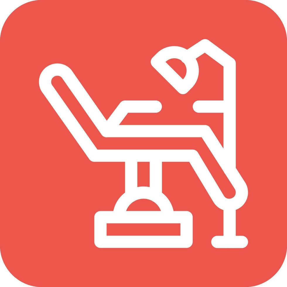 Dental Chair Vector Icon