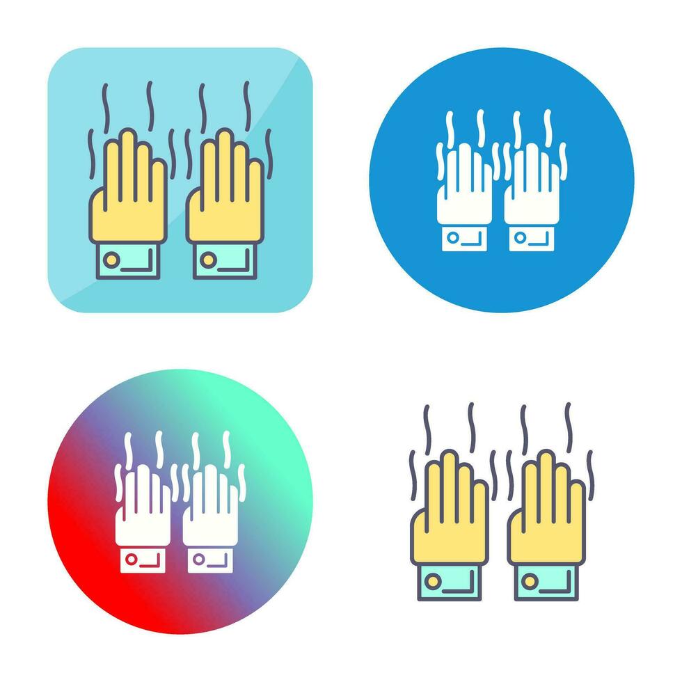 Smelly Hands Vector Icon