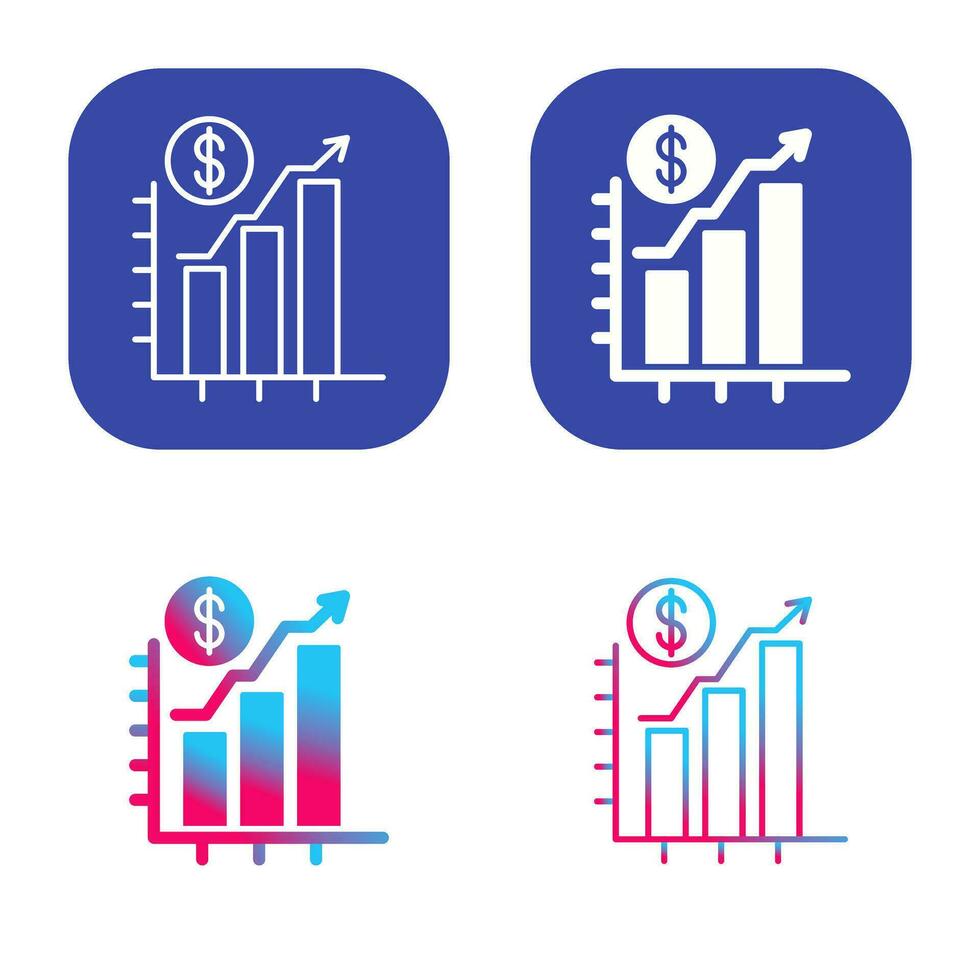 Chart Up Vector Icon