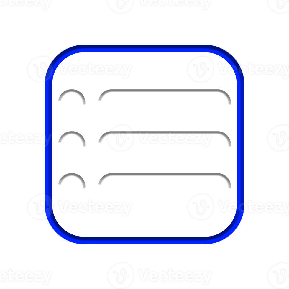 hamburger list icons png