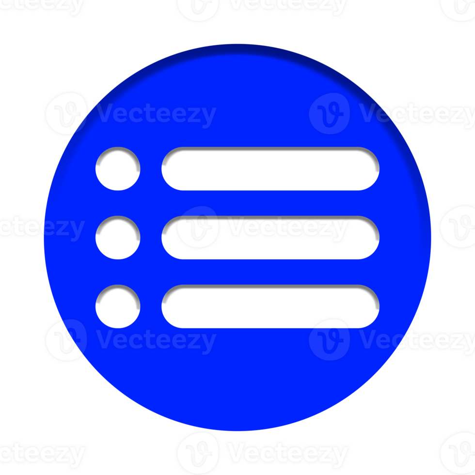 hamburger list icons png