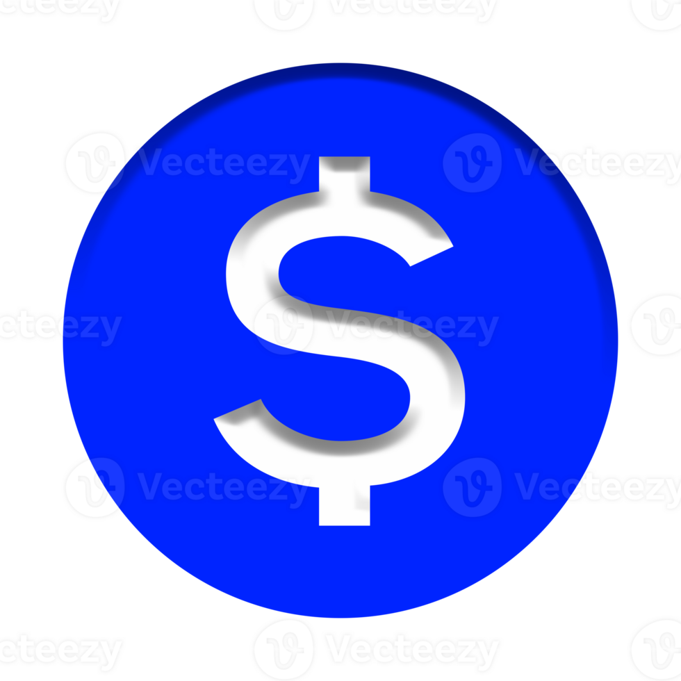Usd dollar sign icon symbol png