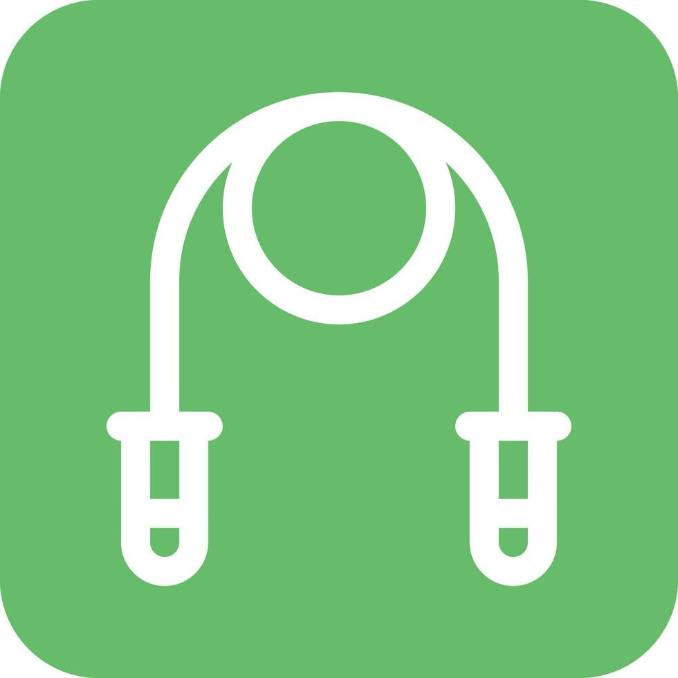 Skipping Rope Vector Icon