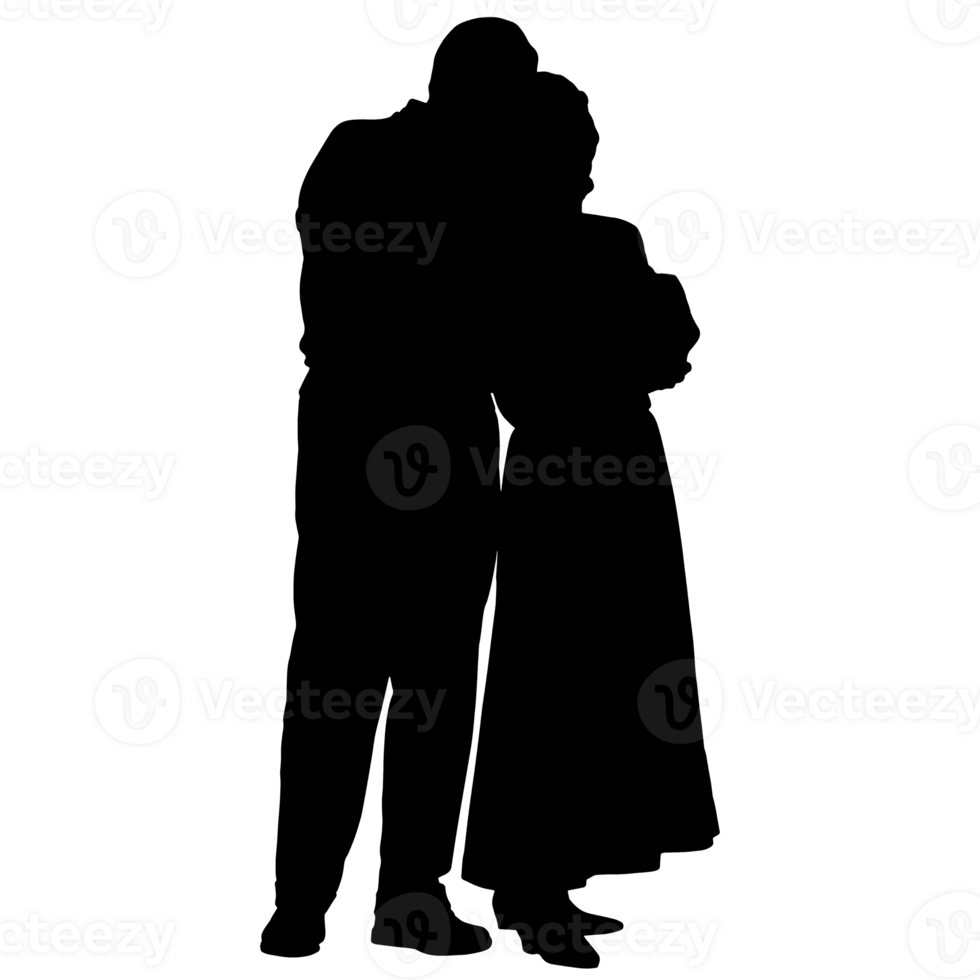 People silhouette overlay. Shape and shapes. Graphic resource and backdrop. PNG