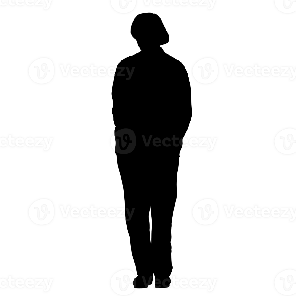 pessoas silhueta overlay. forma e formas. gráfico recurso e pano de fundo. png