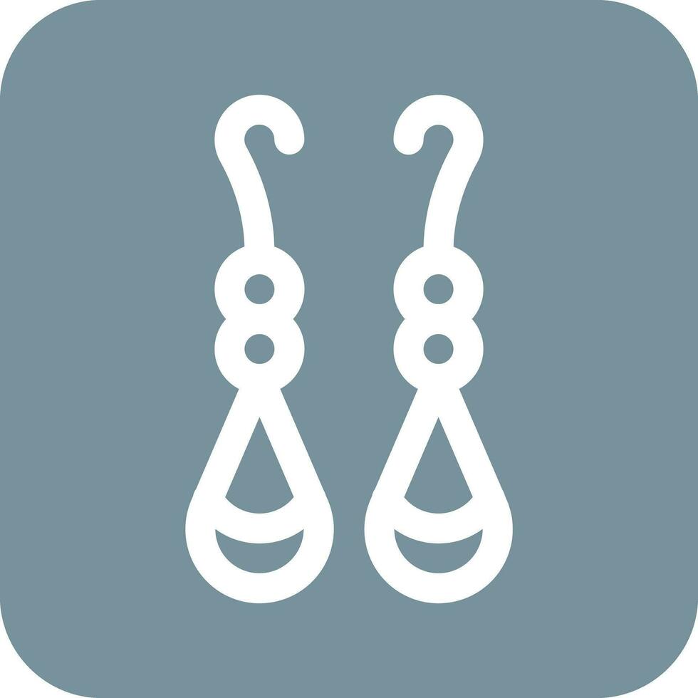 Earrings Vector Icon