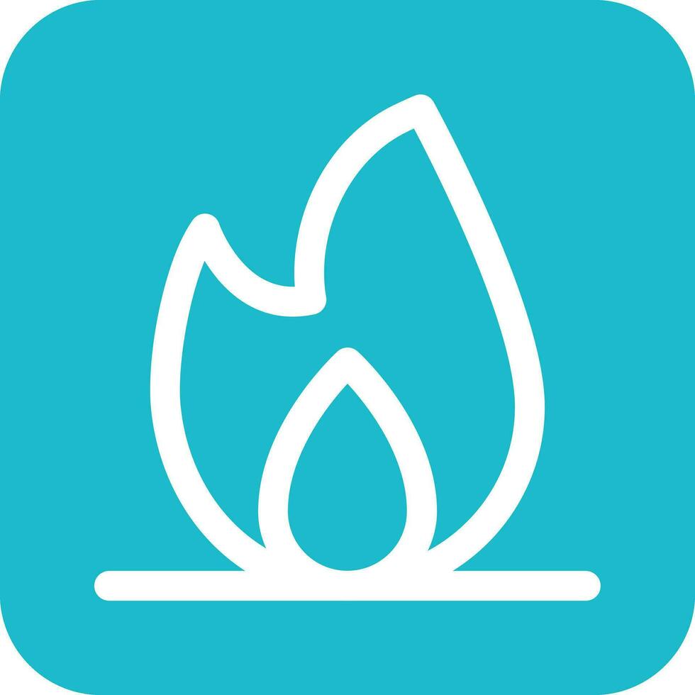 Flammable Vector Icon