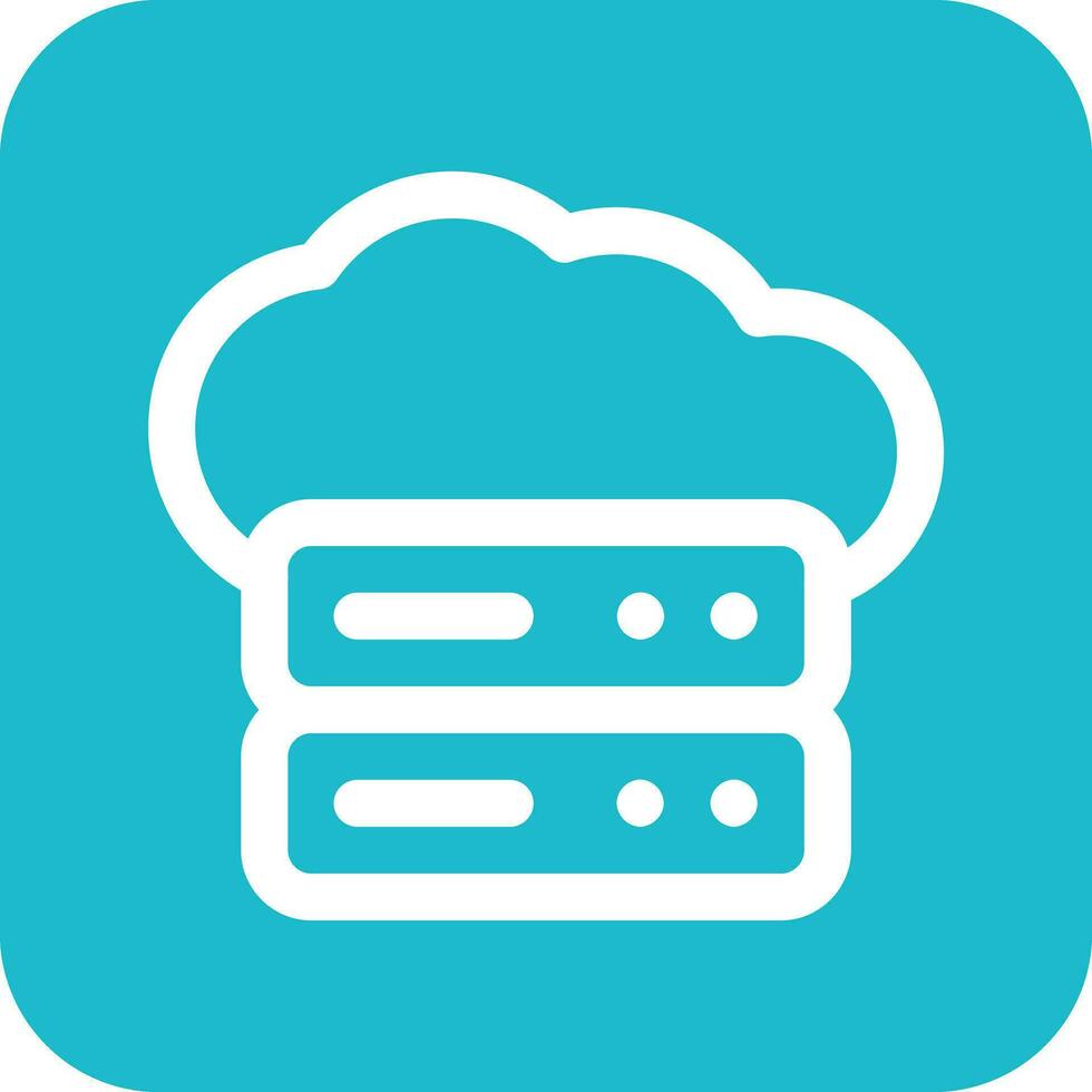 Cloud Computing Vector Icon