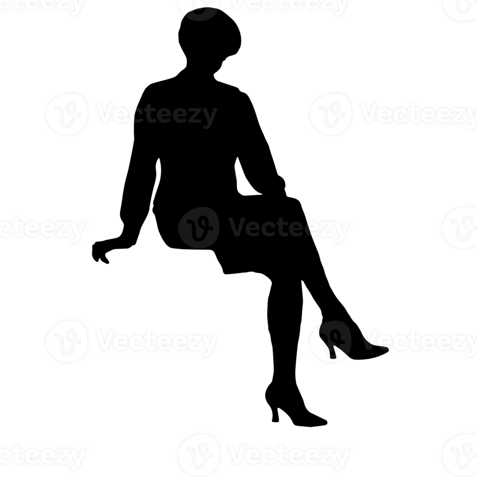 People silhouette overlay. Shape and shapes. Graphic resource and backdrop. PNG