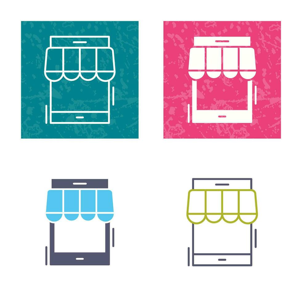 Online Shop Vector Icon