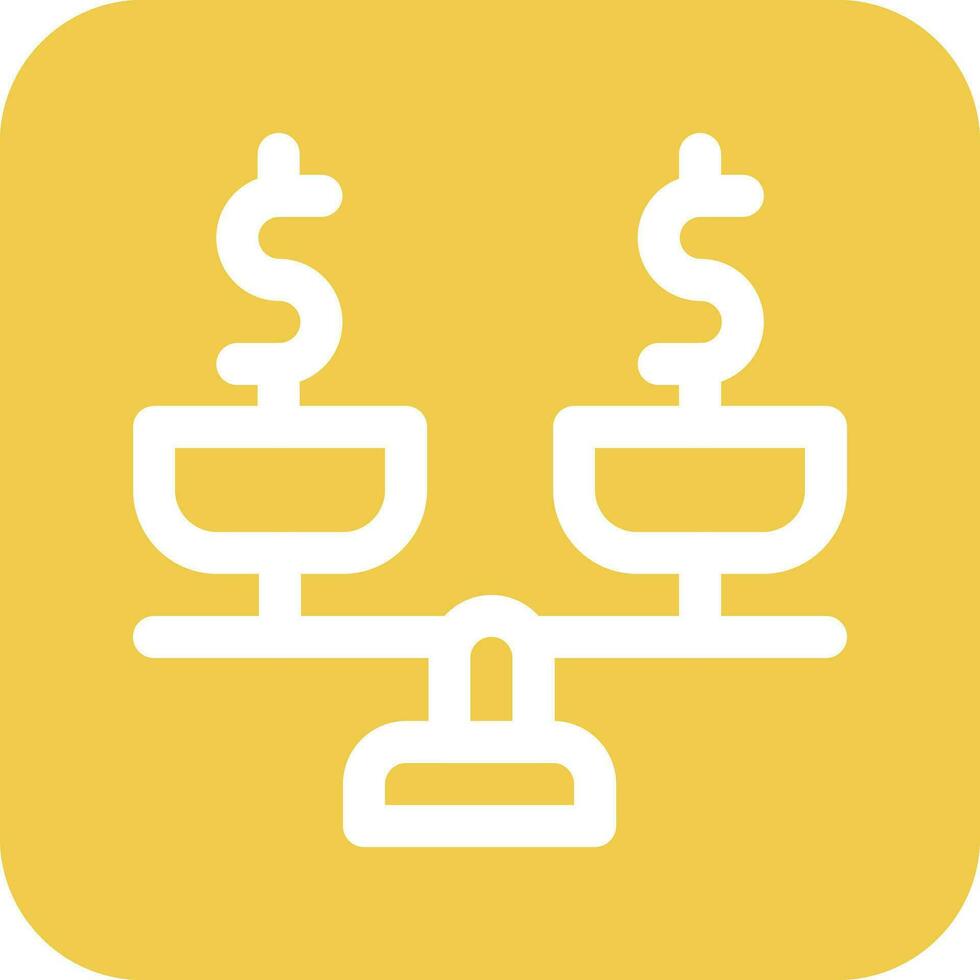 Money Scale Vector Icon