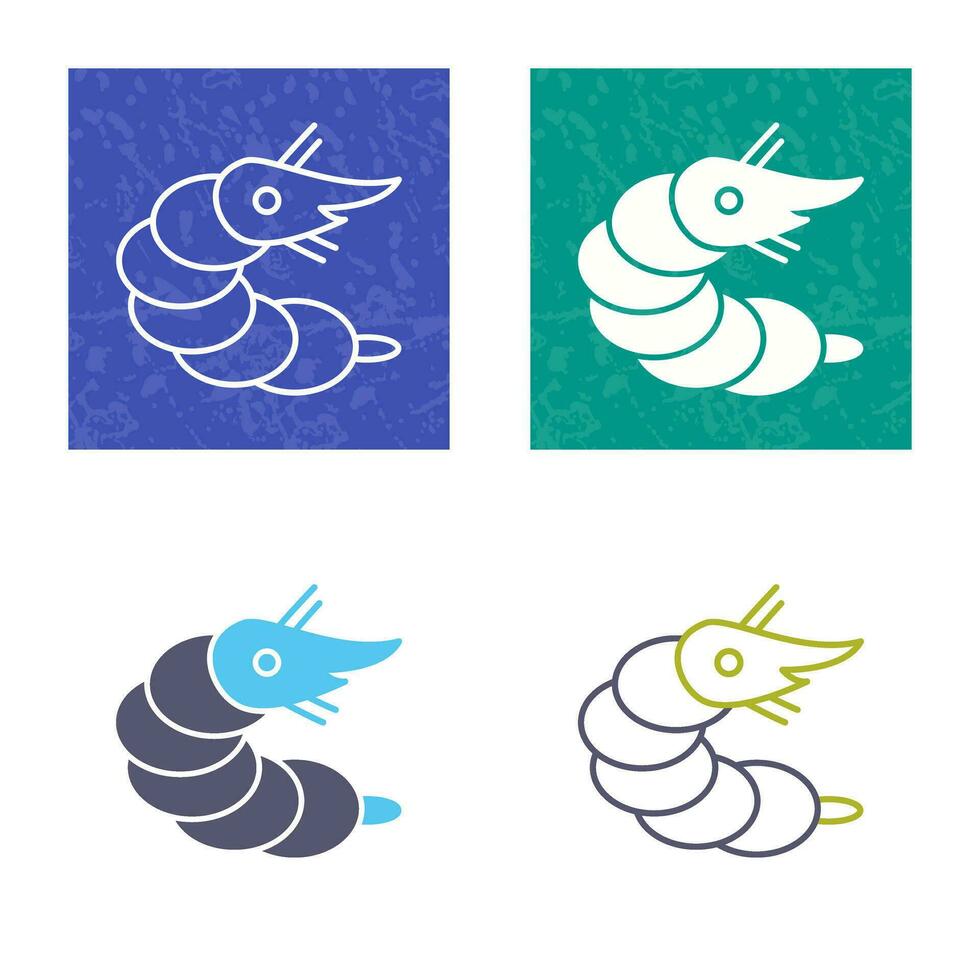 Shrimp Vector Icon