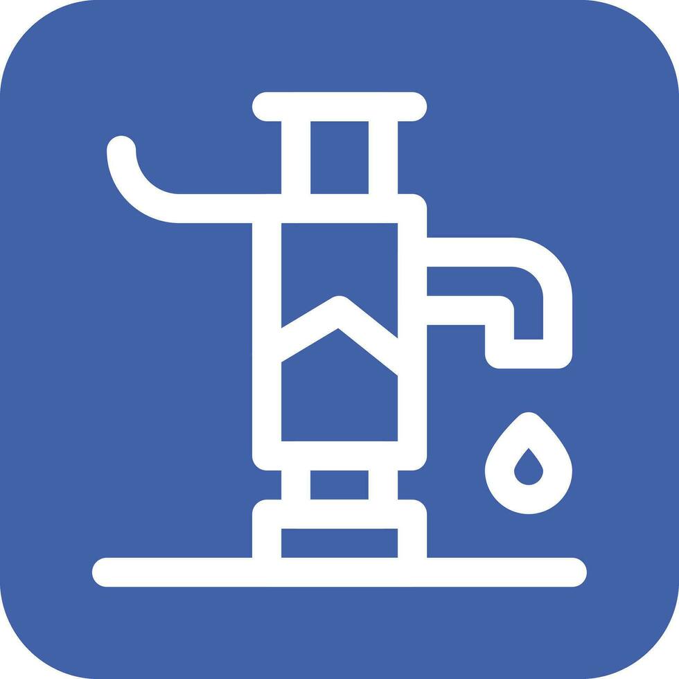 Hand Pump Vector Icon