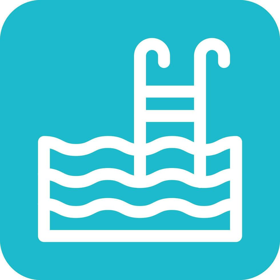 Swimming Pool Vector Icon