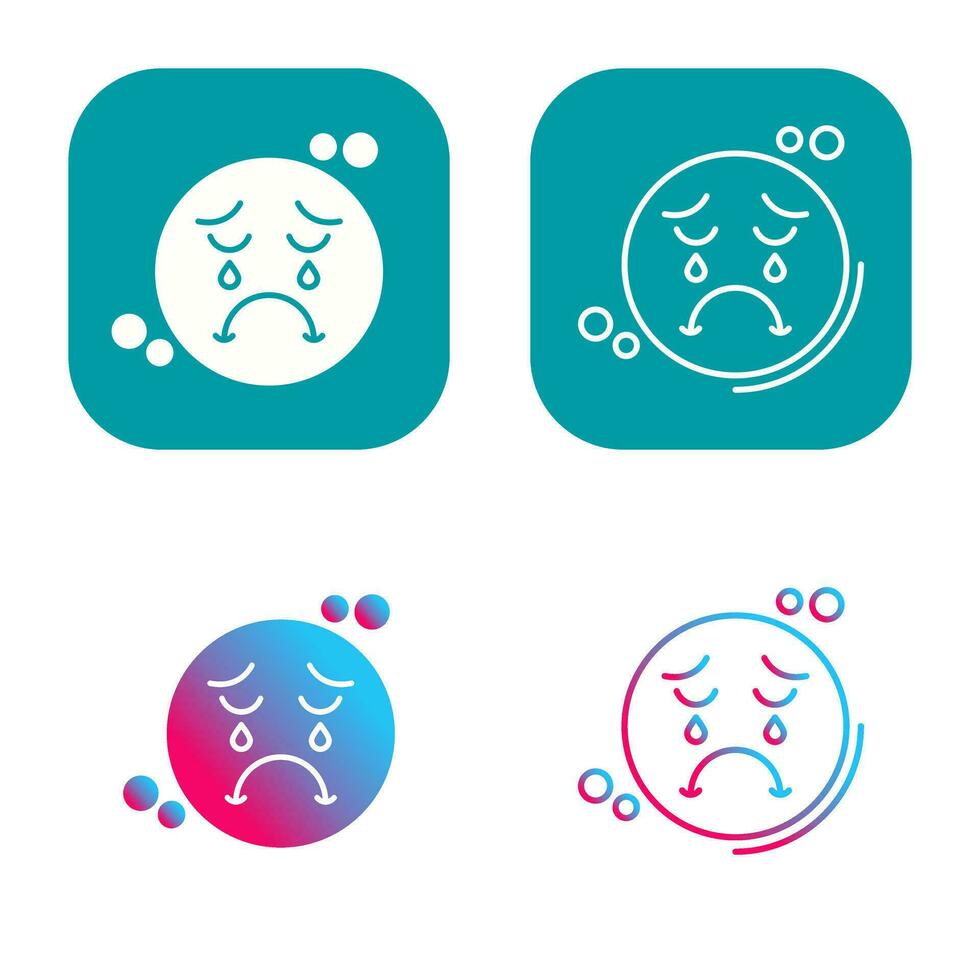 Unhappy Vector Icon