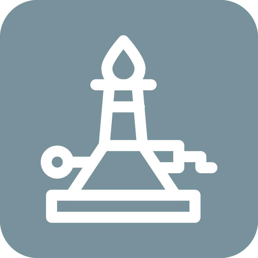 Bunsen Burner Vector Icon