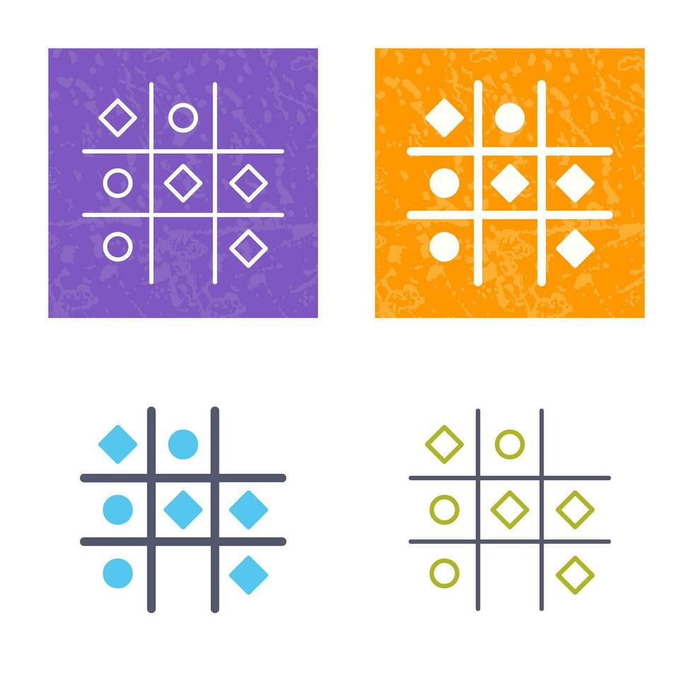 Tic Tac Toe Vector Icon